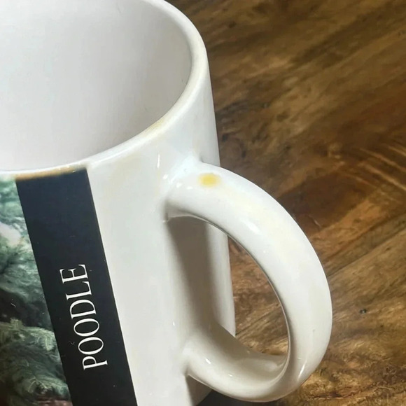 1994 POODLE Pet Dog Dining Coffee/Tea Mug/Cup VTG Barbara Angello Collectible - Picture 4 of 10